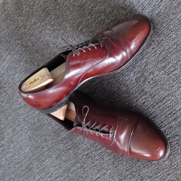 Johnston & Murphy Other - 🖤RARE/VTG Johnston & Murphy🖤 - "Crown Aristocraft" Georgetown II Cap To